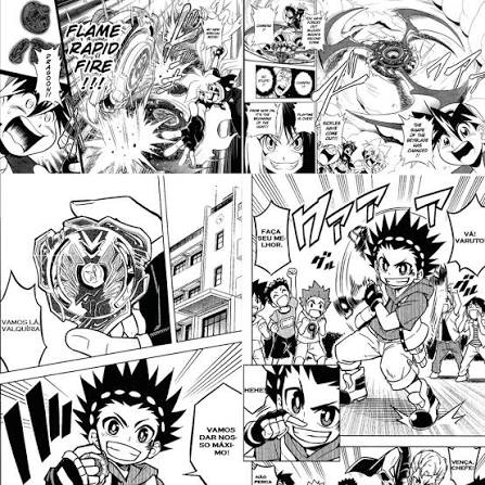 exemplo do estilo Mangá Tradicional (P&B)